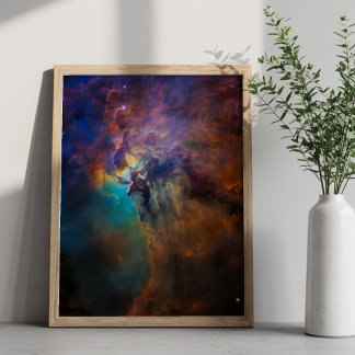 Póster Foto Celestial Laguna Nebulosa 8x10