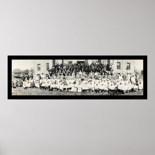 Póster Foto ceremonial de Shriners de 1920 (Frente)