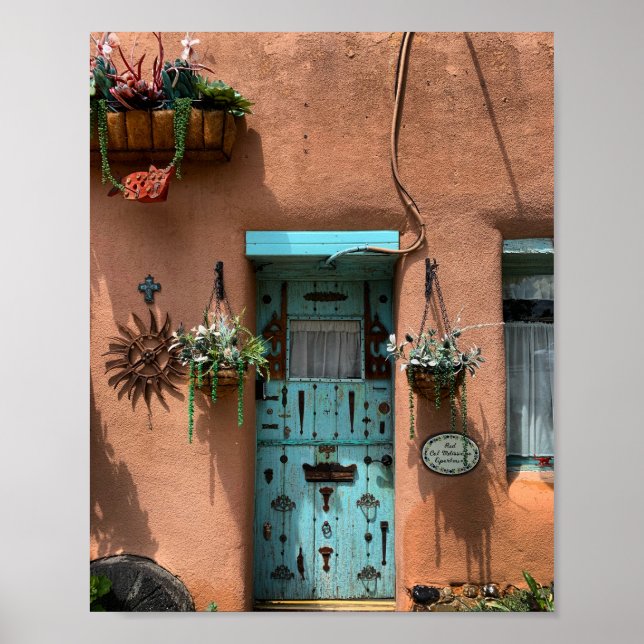 Póster Foto de Adobe House Taos Nuevo México (Frente)
