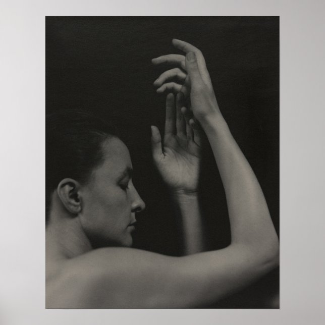 Póster Foto de Alfred Stieglitz Georgia O’Keeffe (Frente)