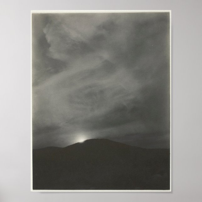Póster Foto de Alfred Stieglitz Lake George (Frente)