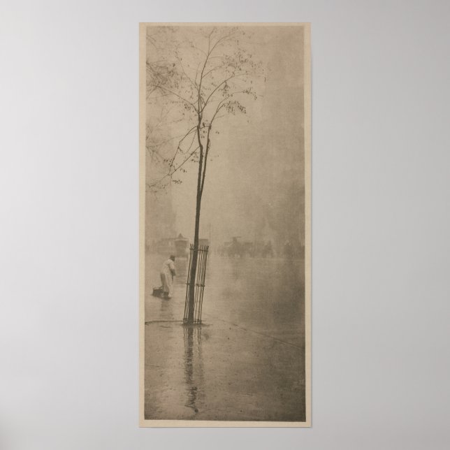 Póster Foto de Alfred Stieglitz Spring Showers (Frente)