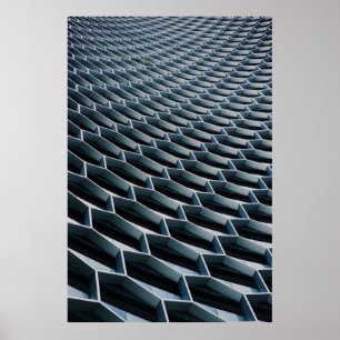 Póster Foto de ángulo bajo del edificio de altura