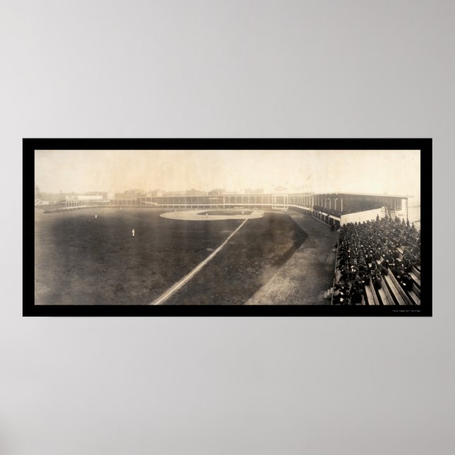 Póster Foto de apertura de los Piratas Rojos, 1905 (Frente)