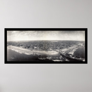 Póster Foto de Atlantic City 1909