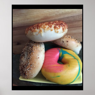 Póster Foto de Bagels