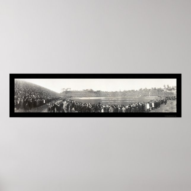 Póster Foto de béisbol Cleveland 1915 (Frente)