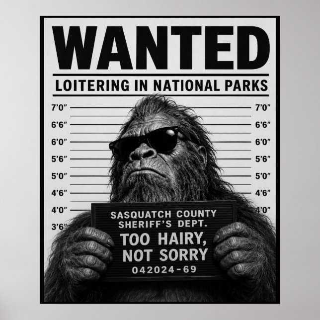Póster Foto de Bigfoot  (Frente)