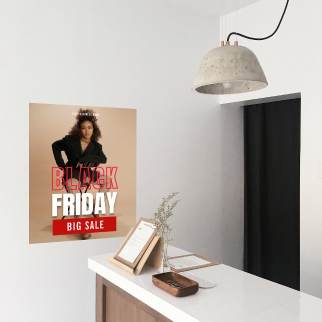 Póster Foto de Black Friday Big Sale Product Promo (Photo Black Friday Big Sale Product Promo Poster)