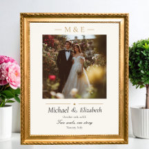 Foto de Boda Elegante Marfil Dorado Moderno Person