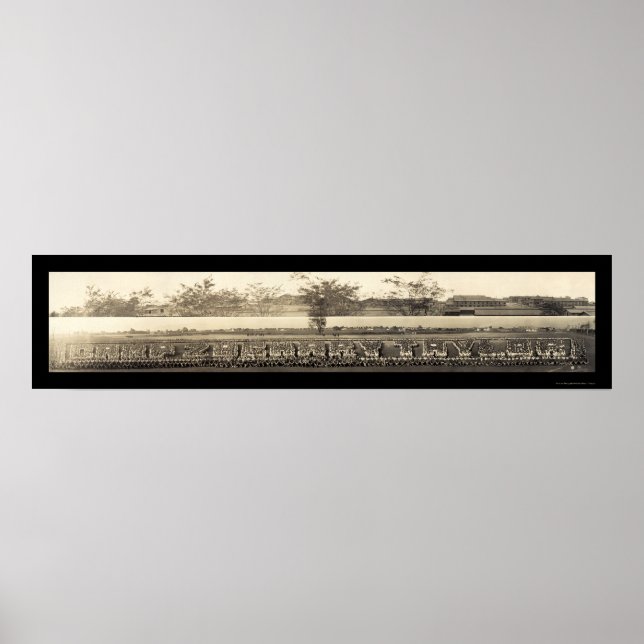 Póster Foto de Camp Zachary Taylor 1919 (Frente)