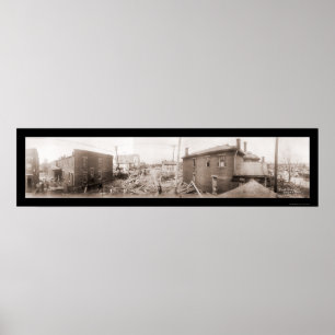 Póster Foto de Dayton de Flood Disaster 1913