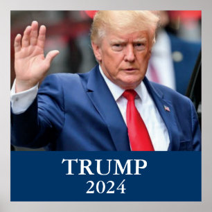 Póster Foto de Donald Trump - Trump 2024