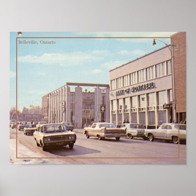 Póster Foto de época de Canadá de los años 70 (Frente)