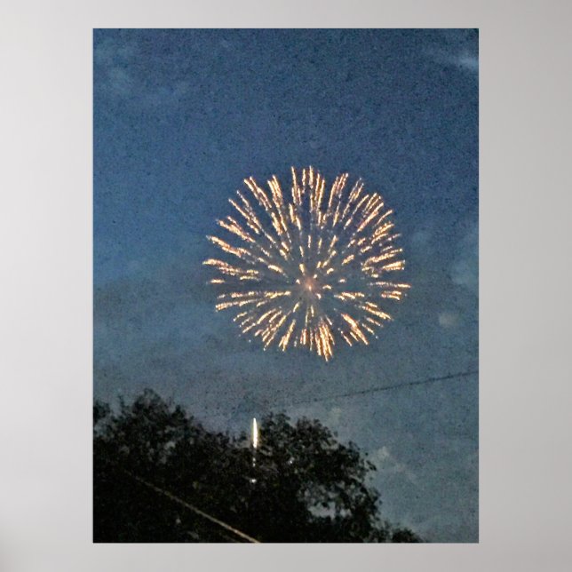 Póster Foto de Fireworks (Frente)