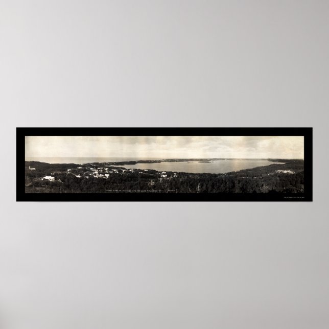 Póster Foto de Flatts Village Bermuda 1911 (Frente)