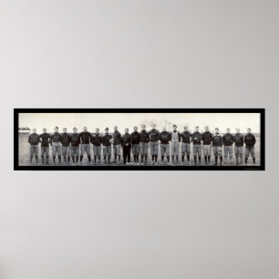 Póster Foto de Fútbol de los Tigres Massillon de 1905