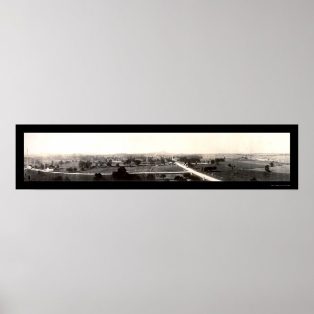 Póster Foto de Gettysburg Battlefield 1918 (Frente)