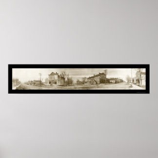 Póster Foto de Hammond Wisconsin 1912
