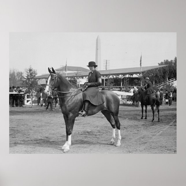 Póster Foto de Horse Show de 1914 (Frente)