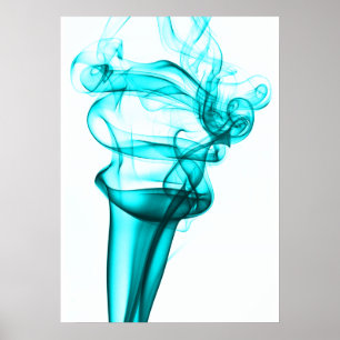 Póster Foto de humo