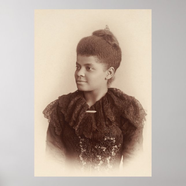 Póster Foto de Ida B. Wells de Mary Garrity (1893) (Frente)