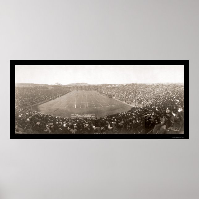 Póster Foto de juego Princeton Yale 1905 (Frente)