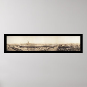 Póster Foto de Kansas City StockYards 1909