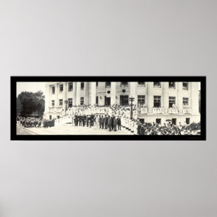 Póster Foto de la Cruz Roja Washington DC 1917