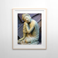 Foto de la estatua de Buda en descomposición