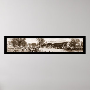 Póster Foto de la Feria Estatal de Indiana de 1907