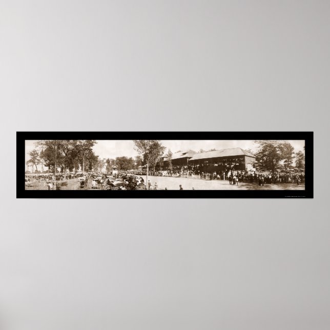 Póster Foto de la Feria Estatal de Indiana de 1907 (Frente)