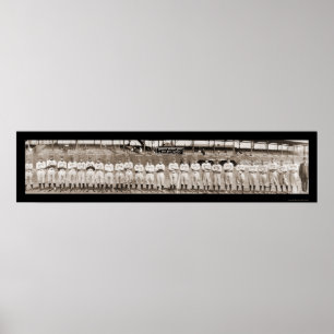 Póster Foto de la Liga Federal en Brooklyn de 1914