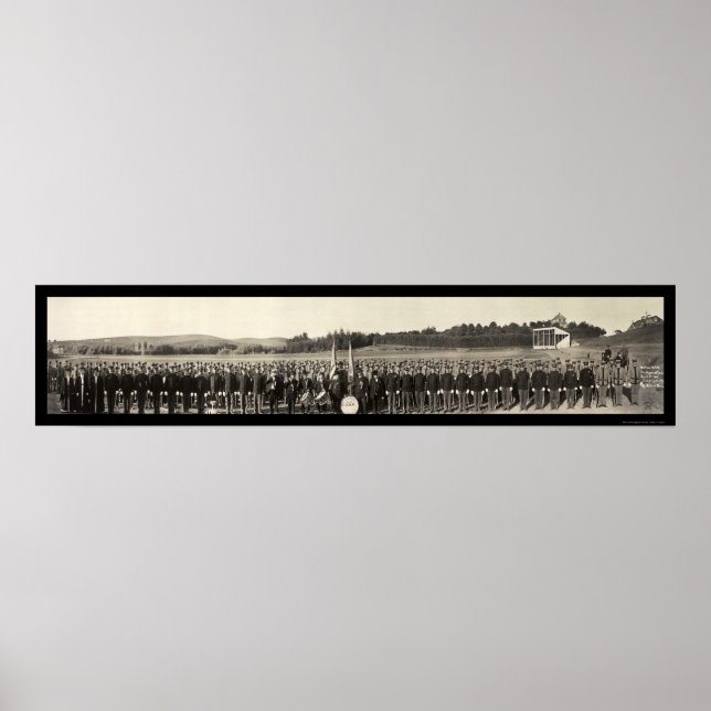 Póster Foto de la República del Gran Ejército 1910 (Frente)