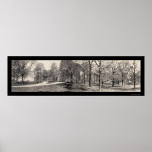 Póster Foto de la Universidad de Millikin de 1909
