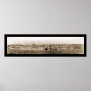 Póster Foto de la Universidad de Syracuse NY 1909
