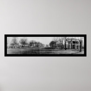 Póster Foto de la Universidad de Virginia, 1909