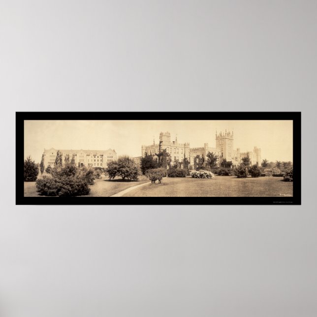 Póster Foto de la Universidad del Norte de Illinois, 1915 (Frente)