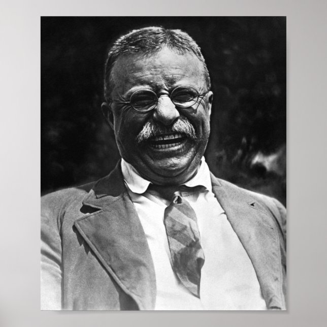 Póster Foto de Laughing Theodore Roosevelt (Frente)