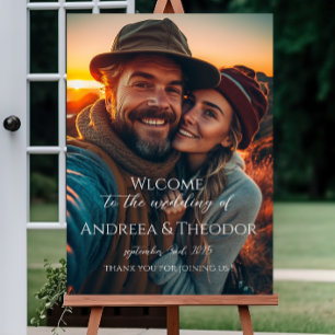Póster Foto de Letrero de Boda: Personaliza tu Boda Perfe