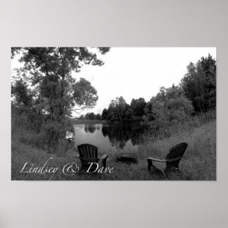 Póster Foto de Lindsey & Dave Engagement