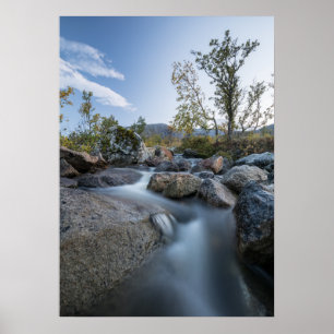 Póster Foto de Little Stream Nature