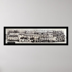 Póster Foto de los equipos olímpicos de remo de 1932