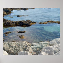Foto de Marea Baja Océano Atlántico Translucido