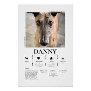 Póster Foto de Mascota Personalizada