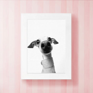 Póster Foto de mascota personalizada moderna   Meeko