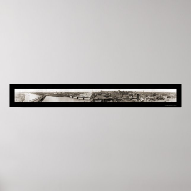 Póster Foto de MI de Grand Rapids 1915 (Frente)