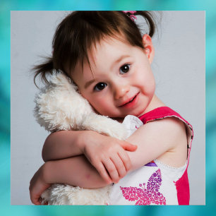 Póster Foto de niño, novio, cónyuge, mamá o mascota