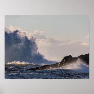 Póster Foto de noruega de la costa