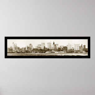 Póster Foto de Nueva York de 1900